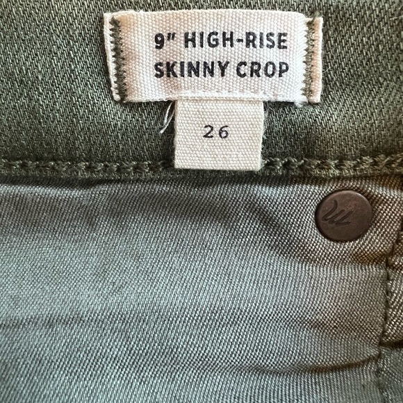 Madewell 9" High Rise Skinny Crop Jeans - Picture 7 of 7